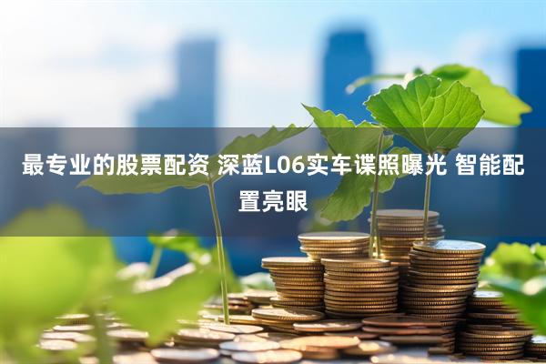 最专业的股票配资 深蓝L06实车谍照曝光 智能配置亮眼